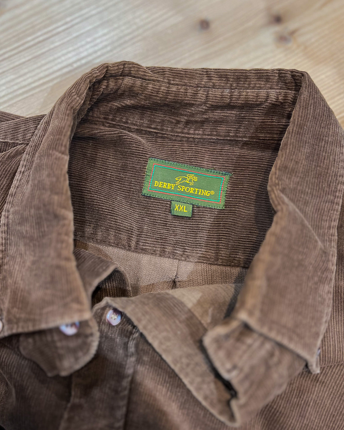 Camicia In Velluto A Costine - XXL