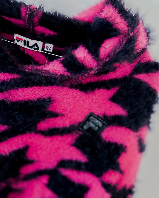 Fila - Maglione Vintage Crop - S