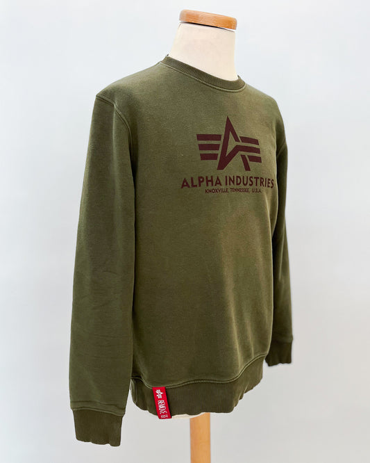 Alpha Industries - Felpa Con Logo - L