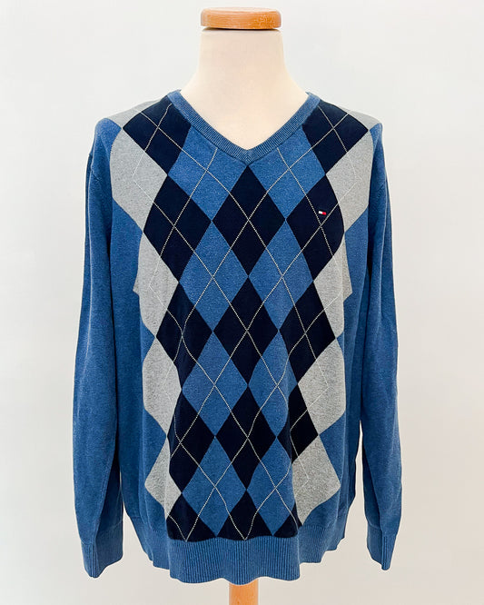 Tommy Hilfiger - Maglione A Rombi - XXL
