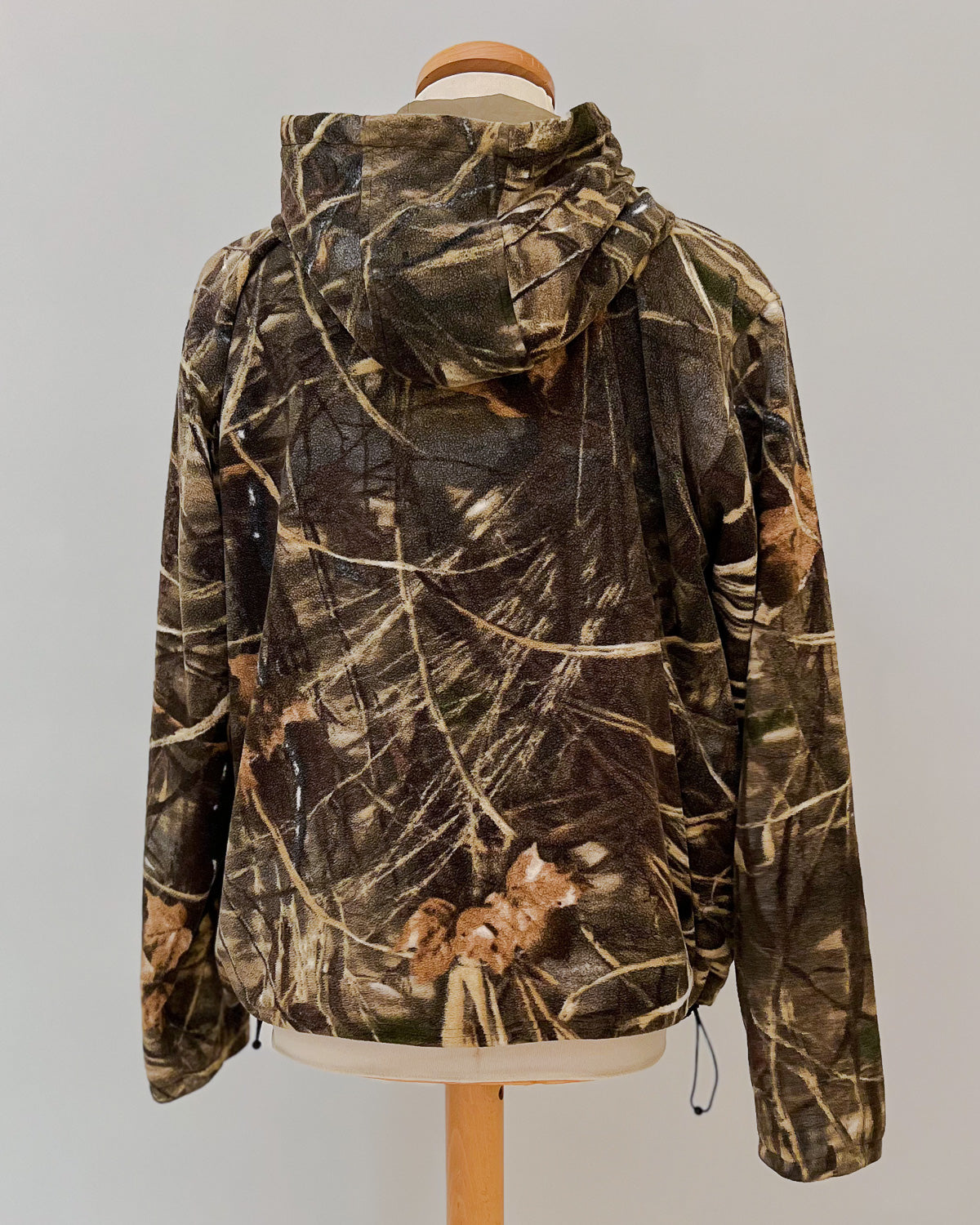 Giacca In Pile Vintage Camo - L