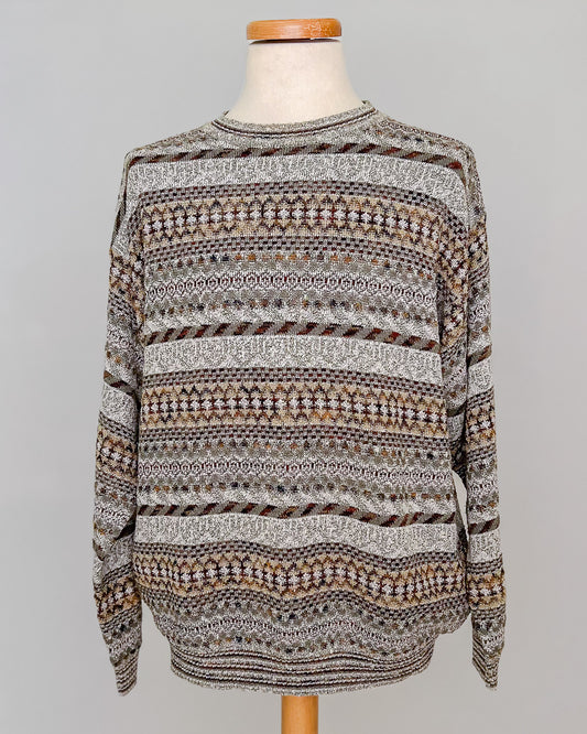 Maglione Vintage A Fantasia - XL