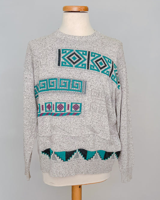 Maglione Vintage A Fantasia - L