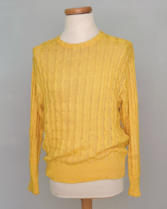 Maglione A Trecce Vintage - L