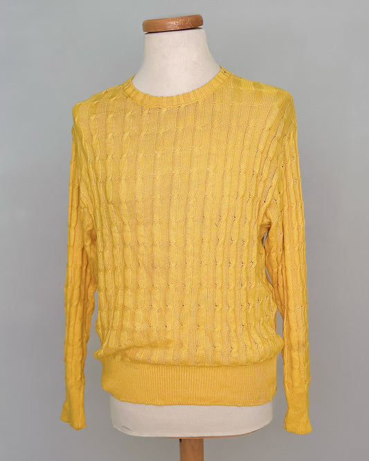 Maglione A Trecce Vintage - L