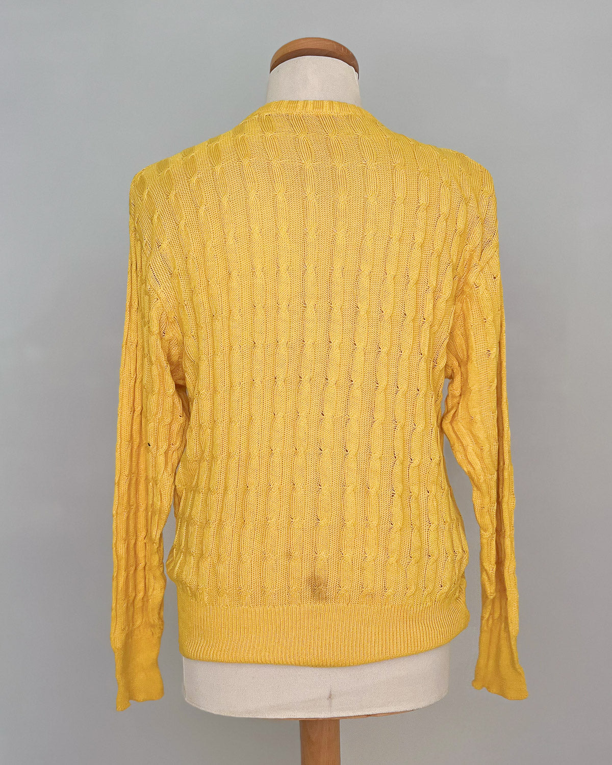 Maglione A Trecce Vintage - L