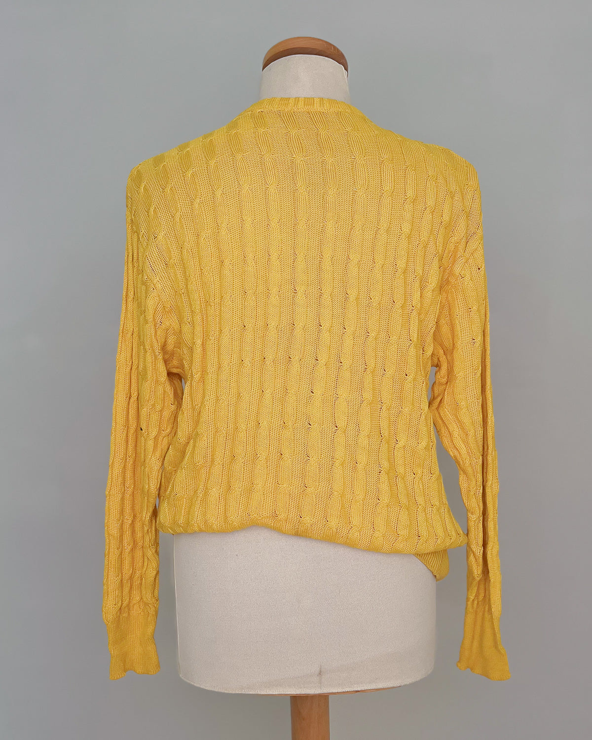 Maglione A Trecce Vintage - L