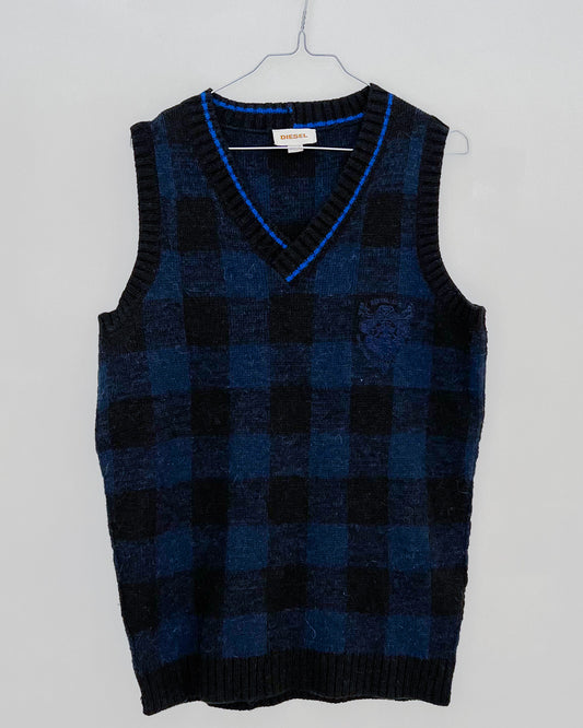 Diesel - Gilet Vintage Ricamato - M