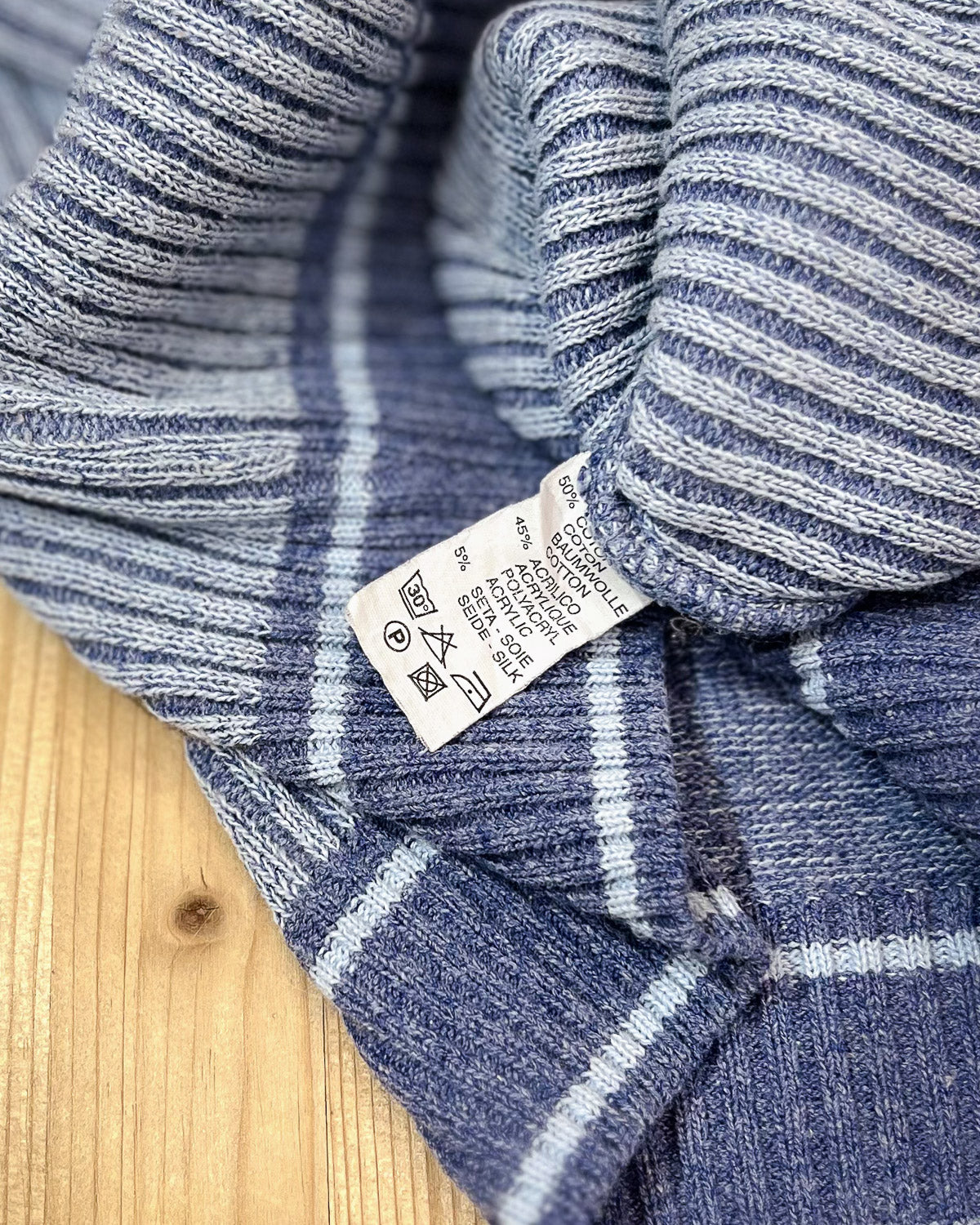 Maglione Vintage Con Zip - XL