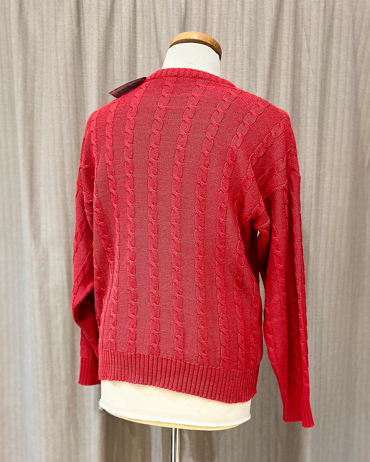 Maglione A Trecce Vintage - L