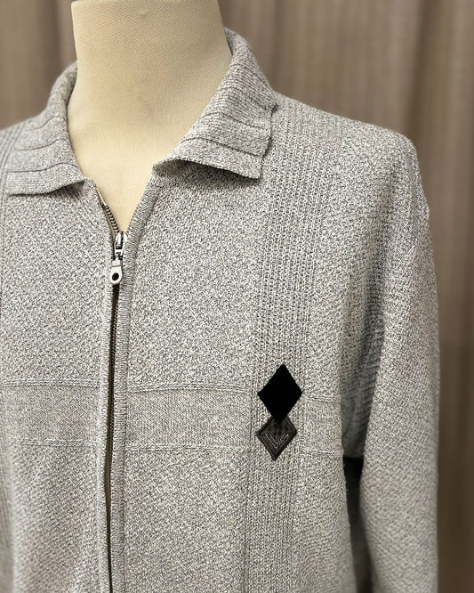 Cardigan Vintage Ricamato - L