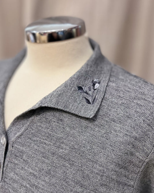 Maglione Misto Lana Con Ricamo - M