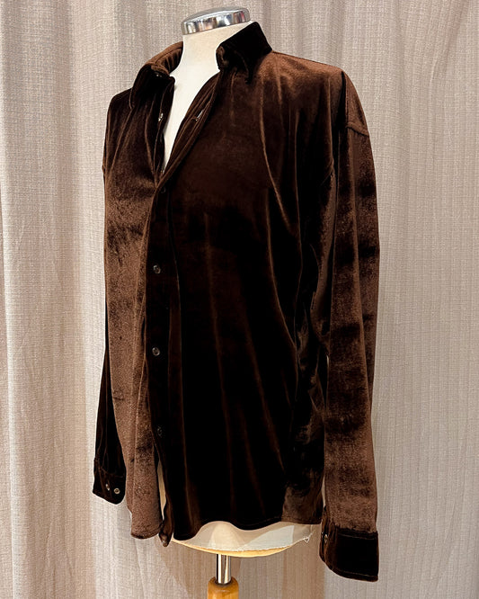 Camicia Vintage In Ciniglia - M