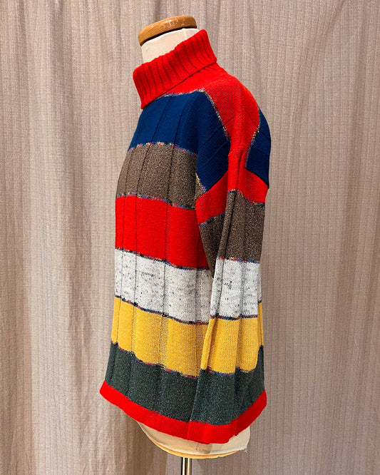 Maglione 90s A Righe - M