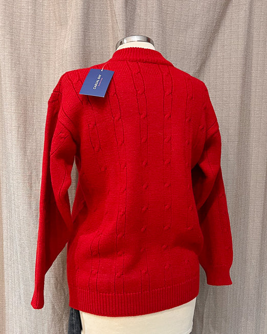 Maglione A Trecce In Lana - M