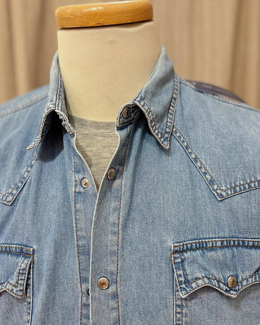 Camicia In Denim Oversize XL