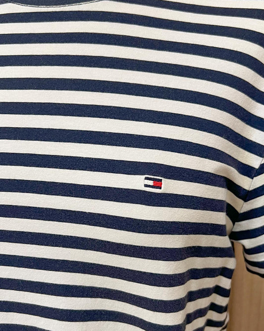 Tommy Hilfiger Tee A Righe L