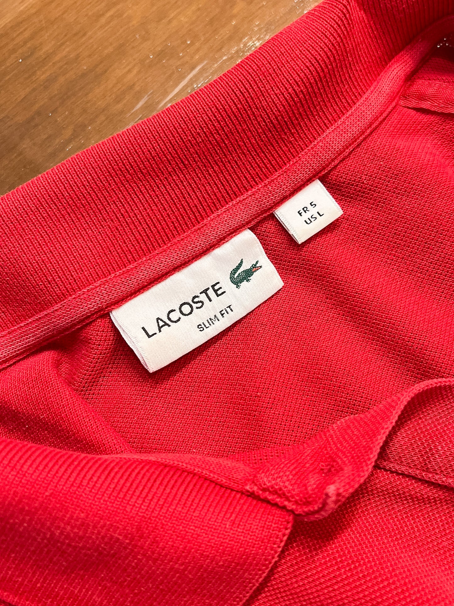 Lacoste Polo Rossa Slim Fit L