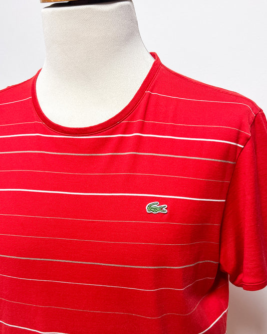 Lacoste Sport Tee a Righe M