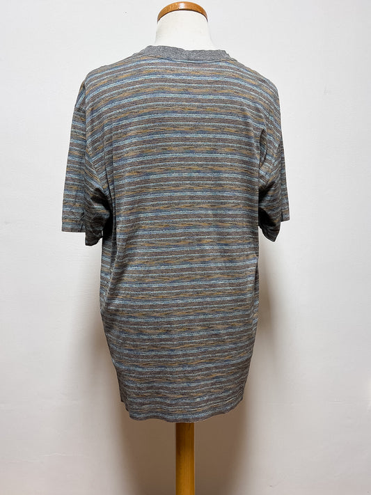Missoni Striped Printed Vintage Tee - XXL