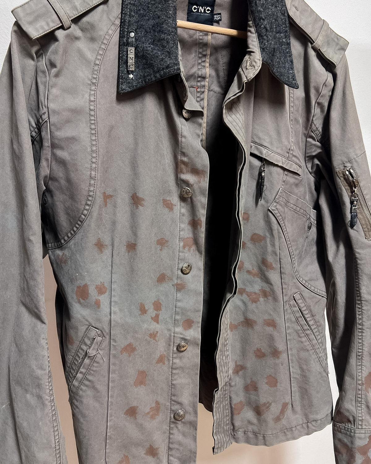 Costume National - Giacca Patch Soul Rider - XL