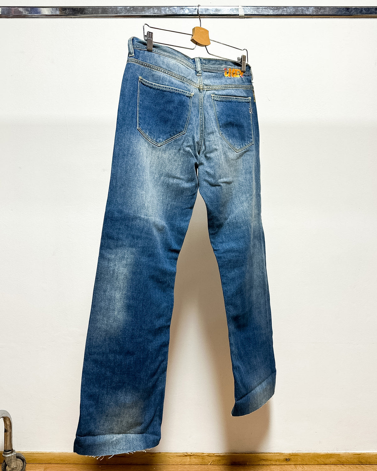 Jeans Ampi e Lunghi Anni 2000 L