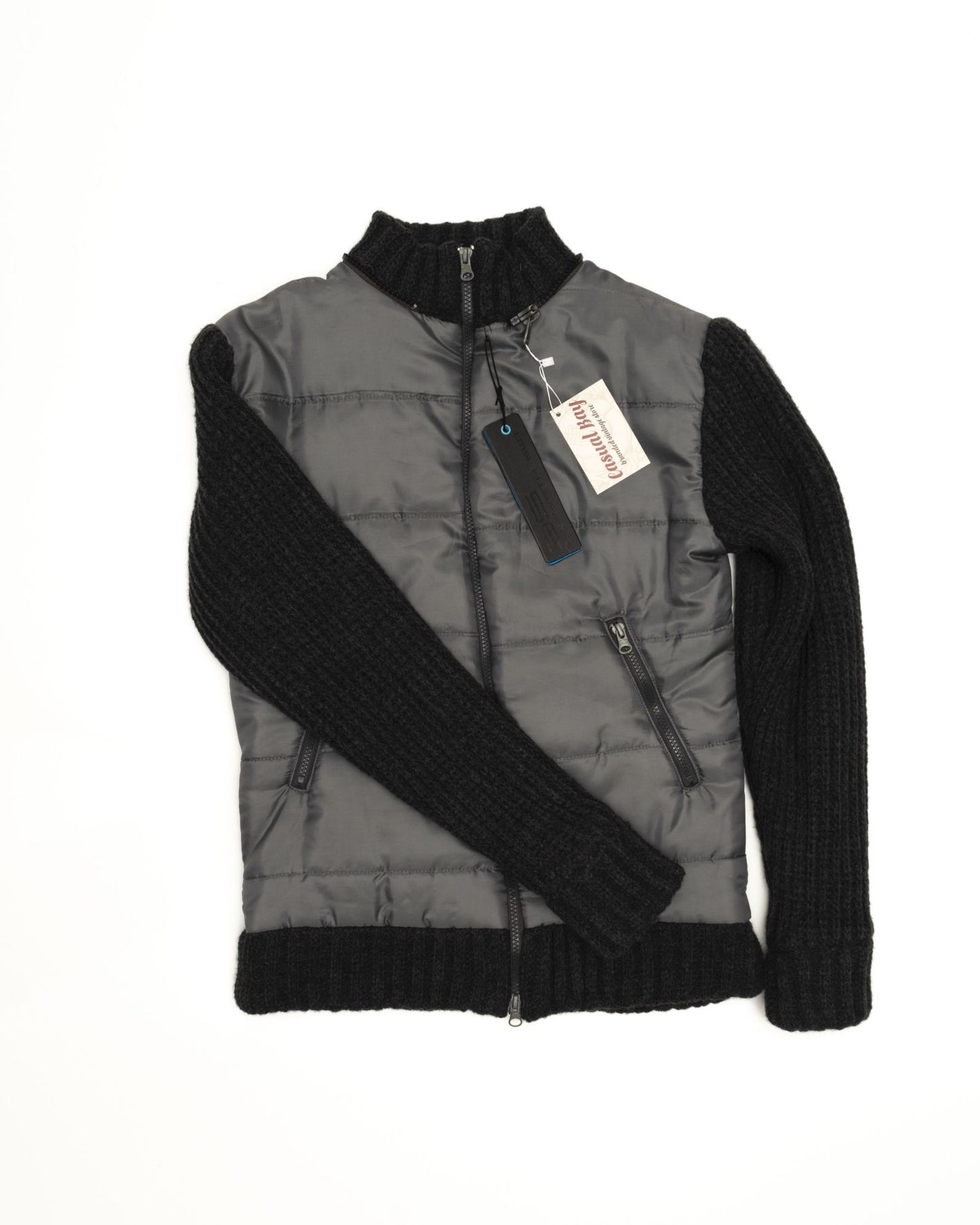 Giacca in Lana con Maniche Rimovibili Taglia S