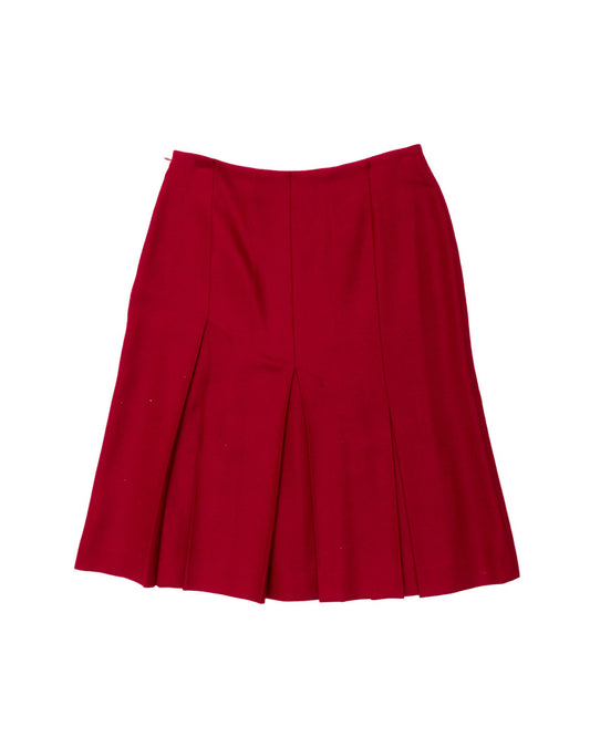 Emporio Armani - Christmas Gonna Taglia M Rosso