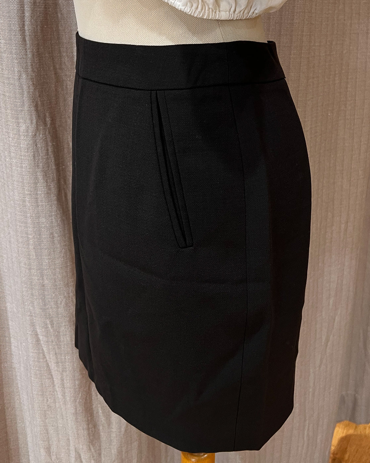Marella Mini Gonna Donna Taglia S Scuro Verde Pure New Lana