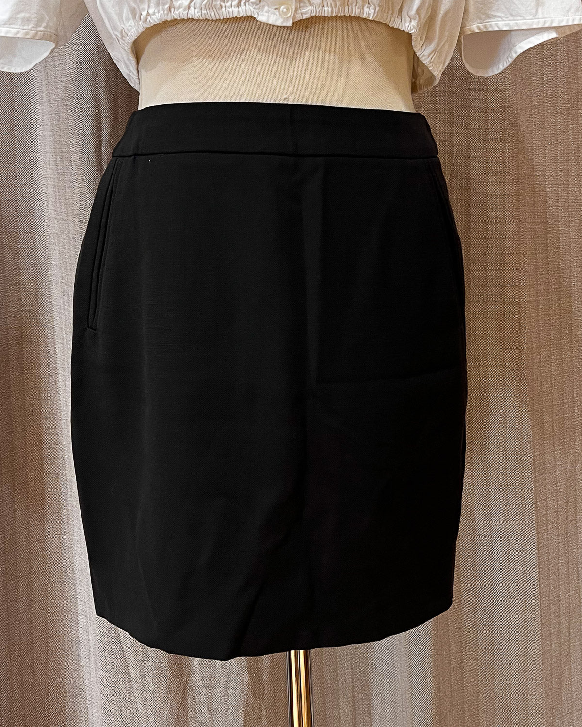 Marella Mini Gonna Donna Taglia S Scuro Verde Pure New Lana