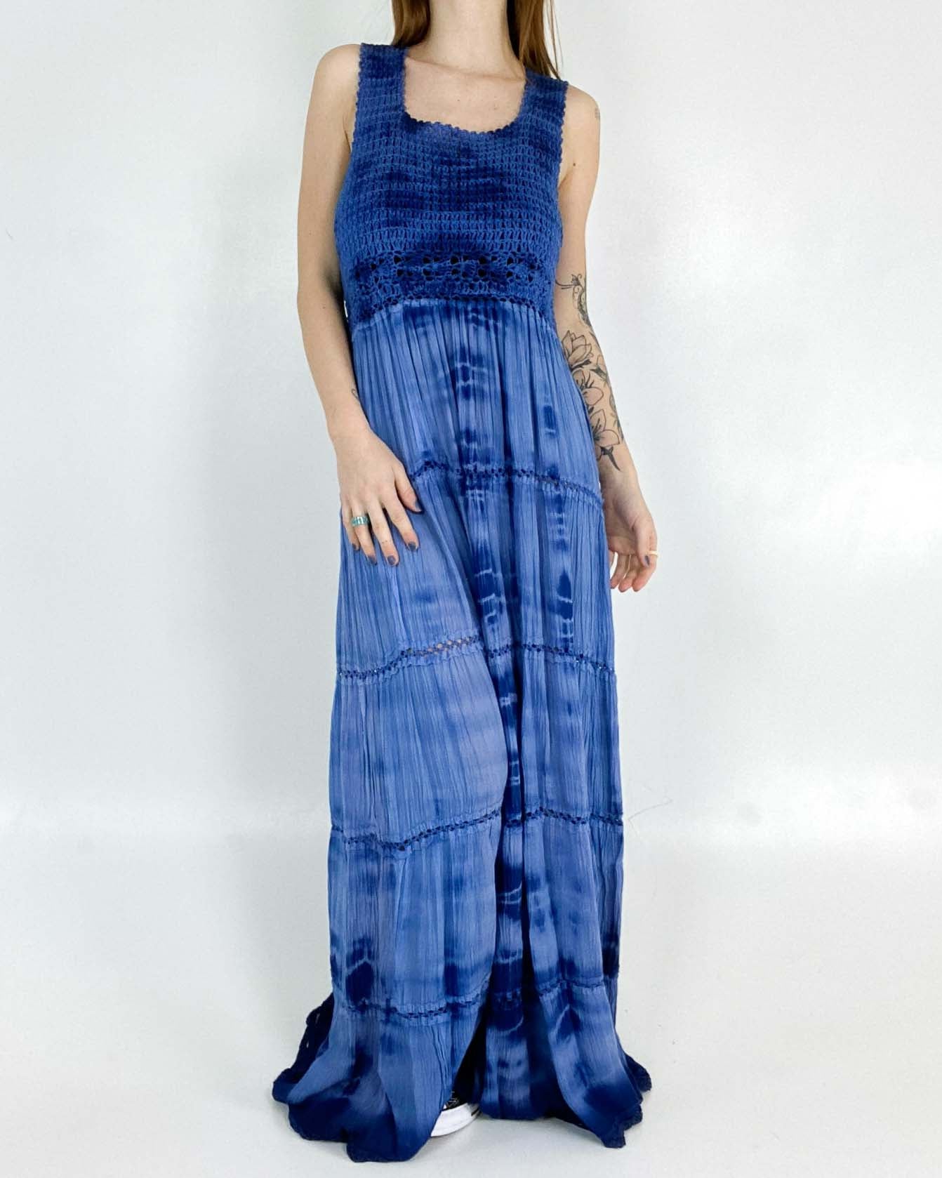 Abito Lungo Tie Dye Taglia L