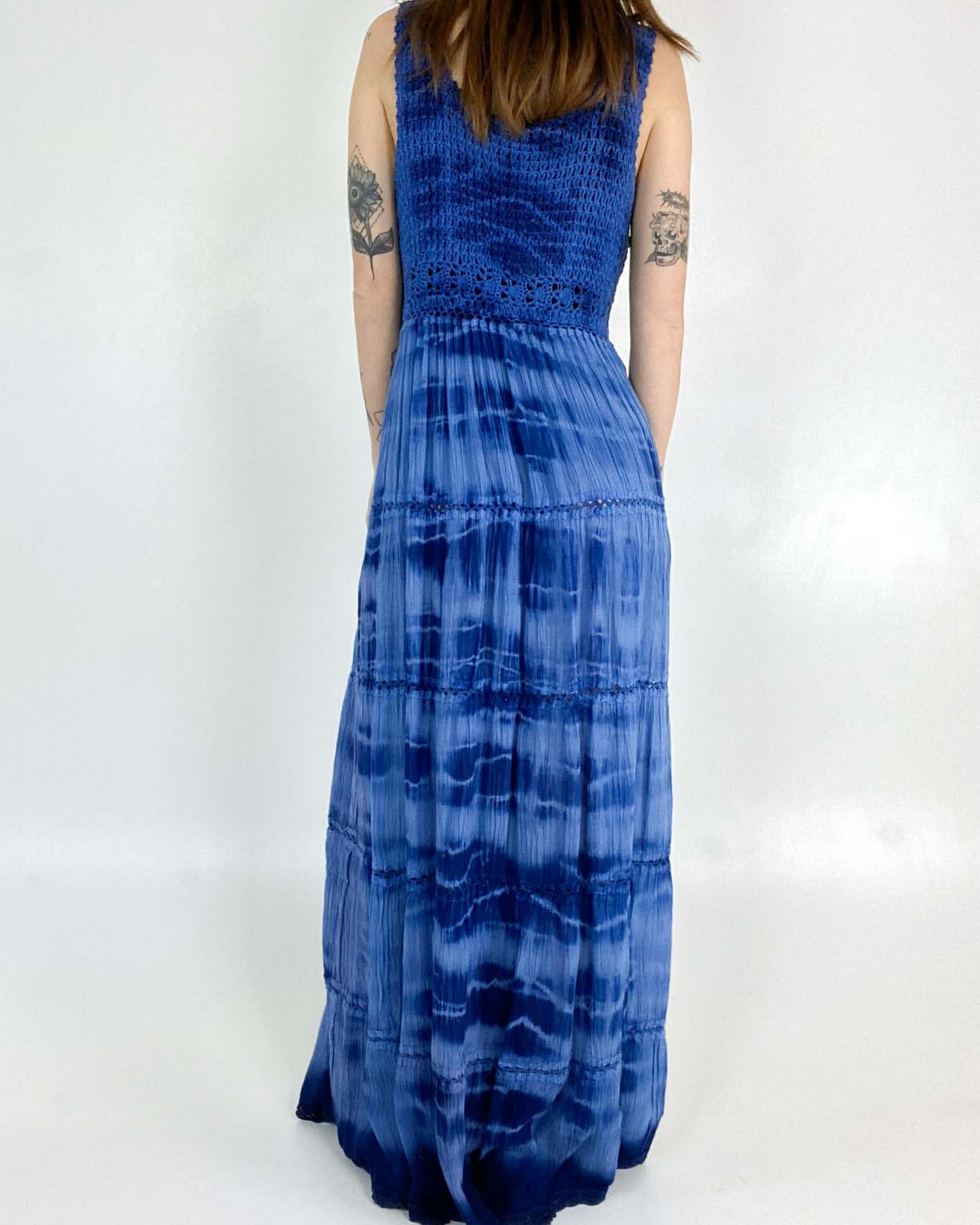 Abito Lungo Tie Dye Taglia L