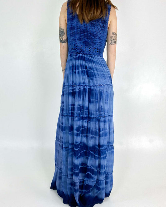 Abito Lungo Tie Dye Taglia L