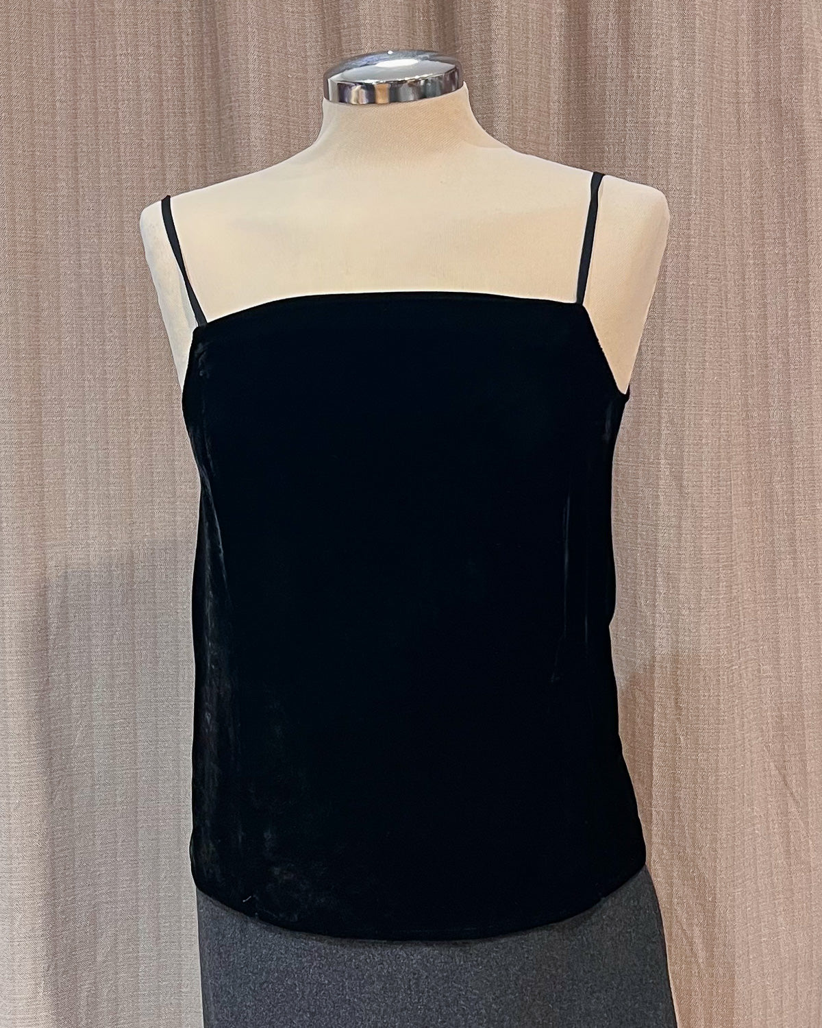 Mani Spaghetti Top in Velluto Taglia 44