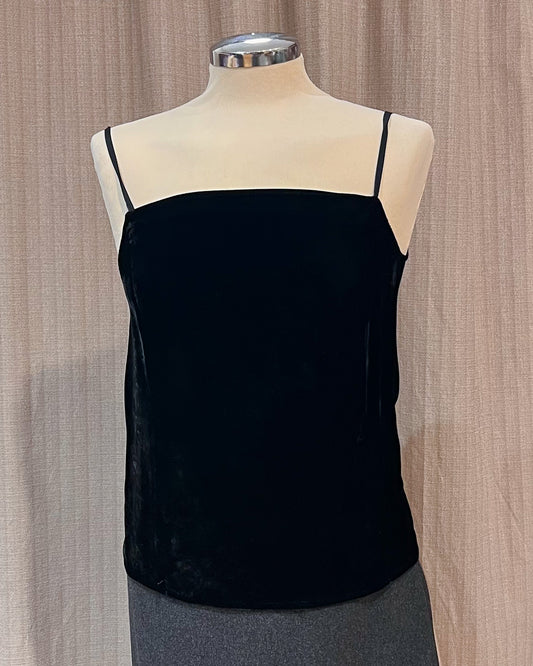 Mani Spaghetti Top in Velluto Taglia 44