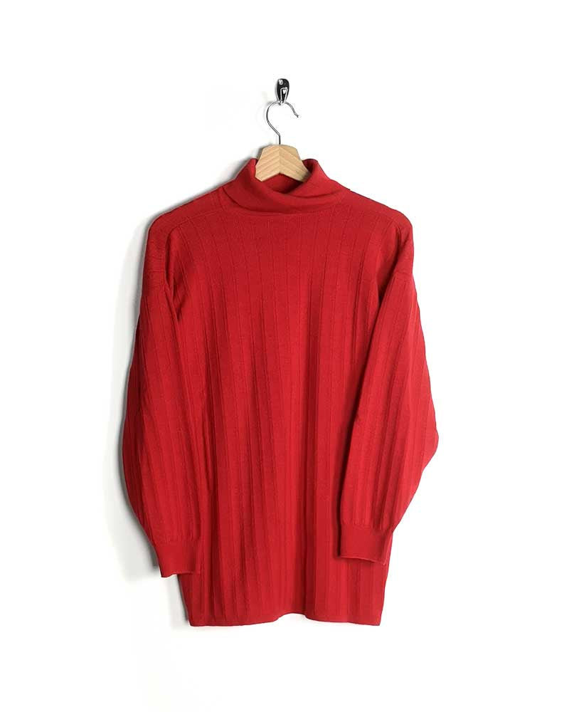 Maglione Vintage Collo Alto Taglia 3XL