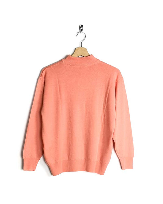 Maglione Rosa Salmone Vintage Taglia 44