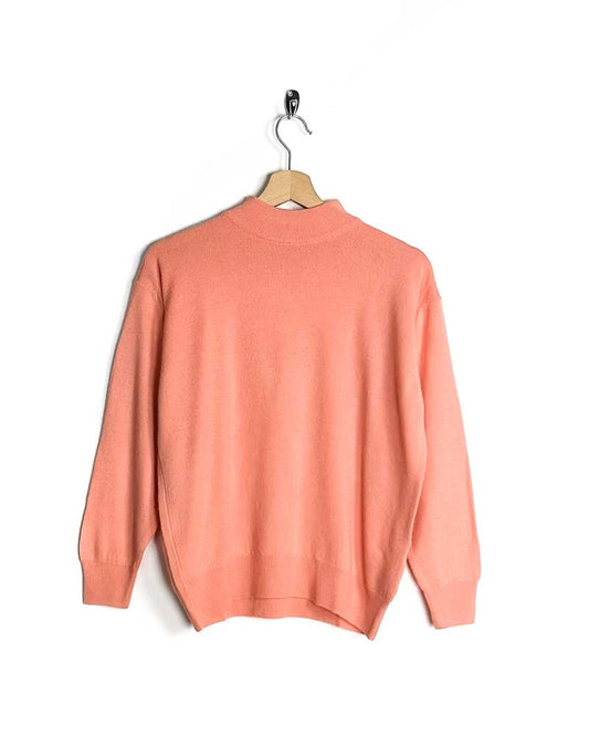Maglione Rosa Salmone Vintage Taglia 44