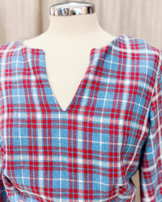 Vestitio Vintage a Quadri - L