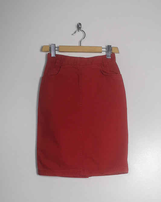 Gonna Vintage Vita Alta Taglia 40