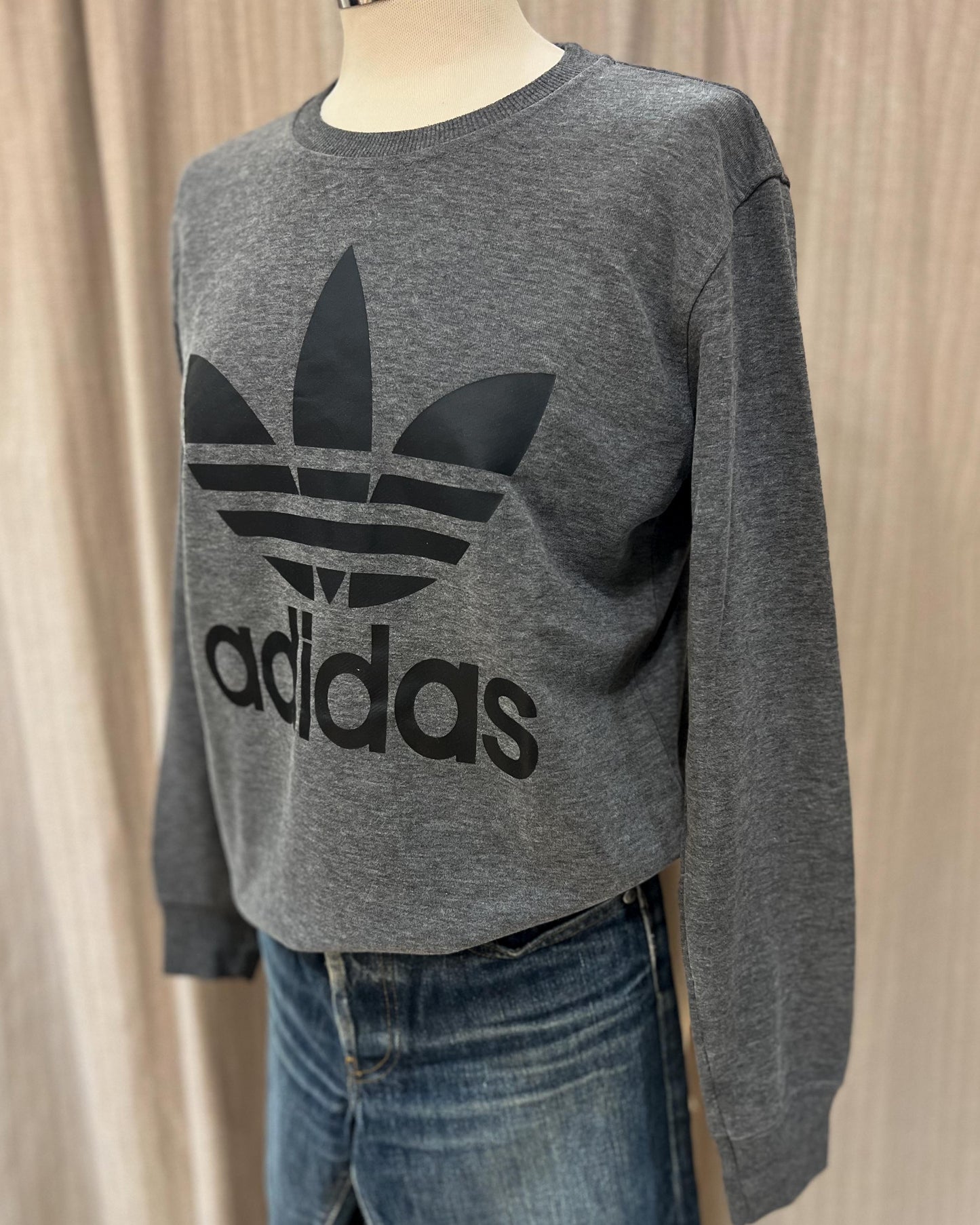 Adidas Felpa Girocollo con Logo Taglia S