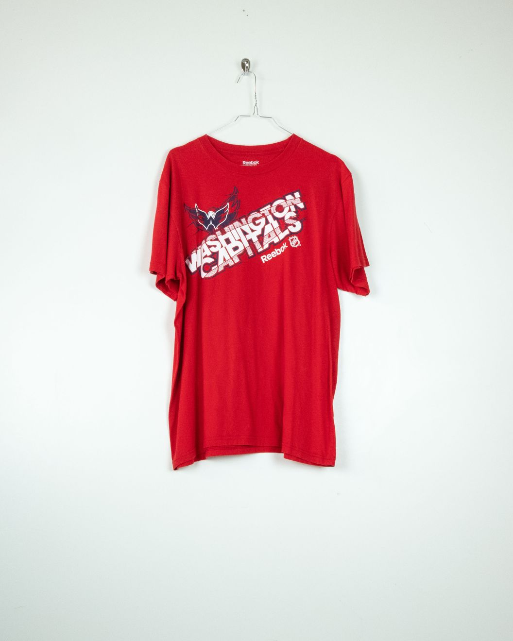 Reebok - T-Shirt Washinghton Capitals Hockey Taglia L