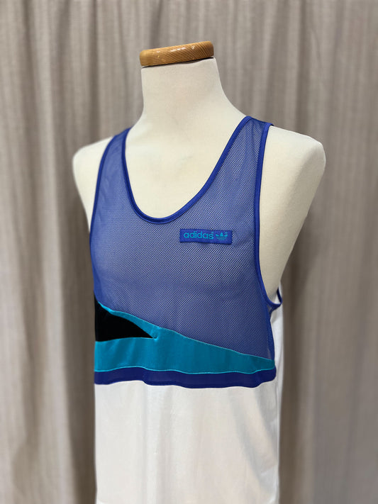 Adidas - Canotta Vintage Sportiva Taglia XL