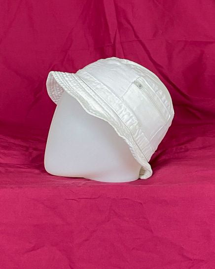 Bucket Bianco con Tasche Taglia S