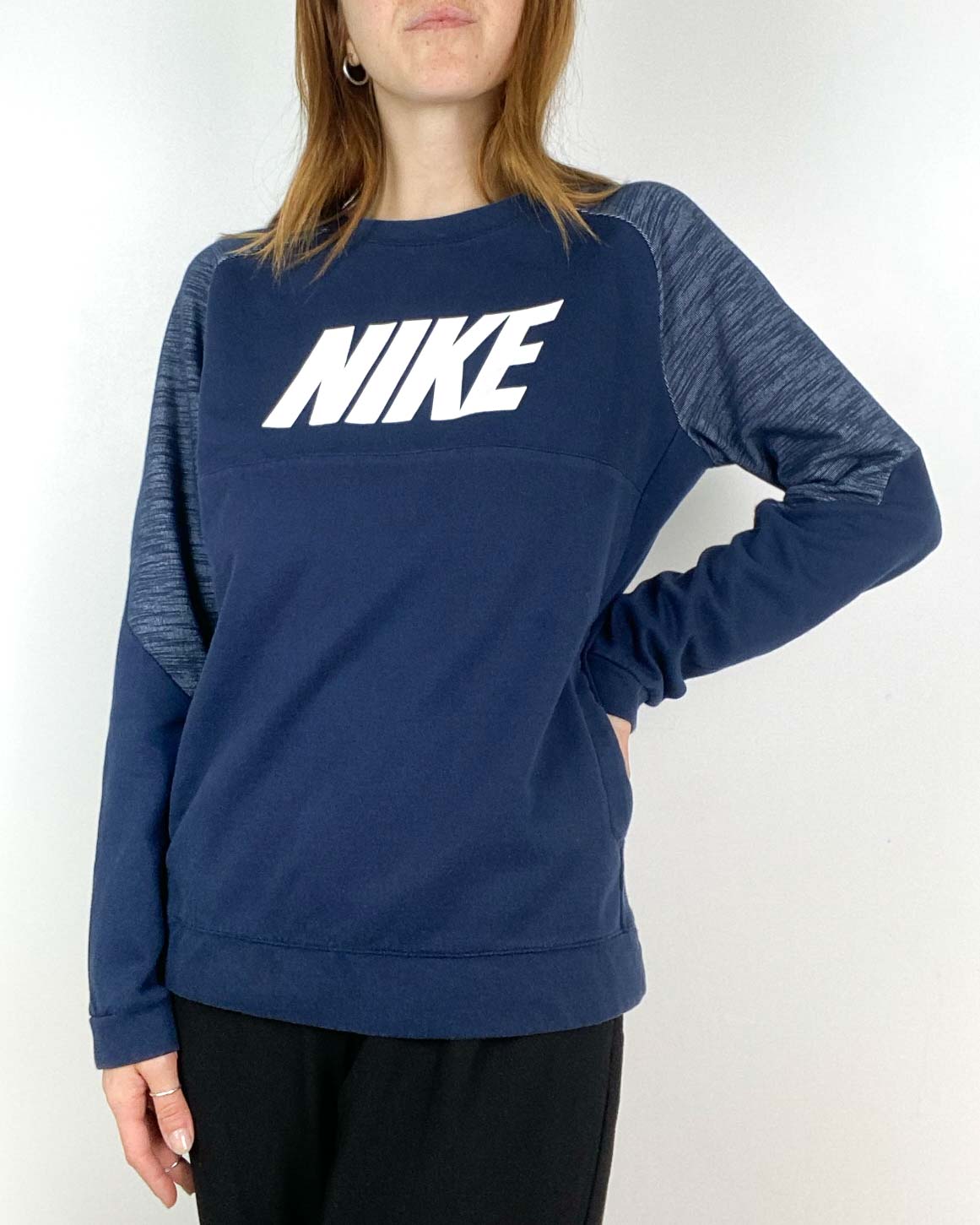 Nike Felpa Girocollo con Tasche Taglia XL