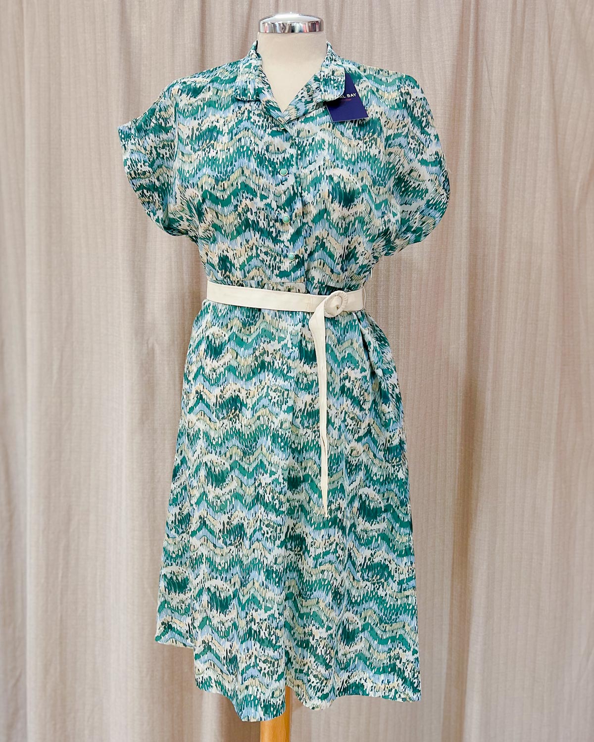 Vestito anni 60 con Cinturino - S