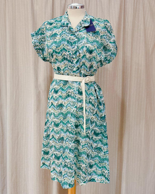 Vestito anni 60 con Cinturino - S