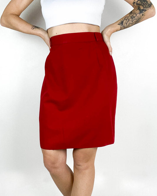 Gonna Rossa a Palloncino Taglia 42