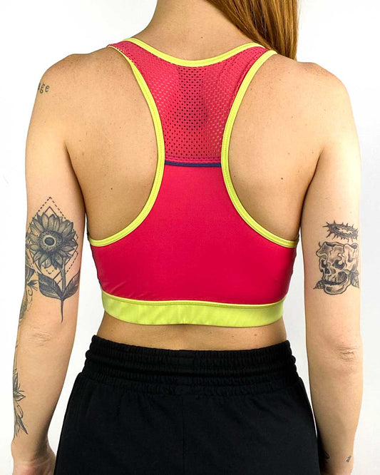 Active Top Sportivo con Zip Taglia S