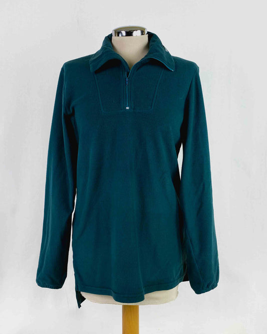 Adidas Pile Verde Half Zip Taglia L